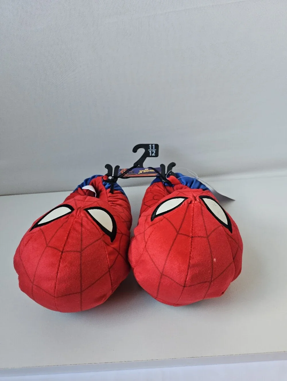 Marvel Spider-Man Plush Slippers Kids Toddler Sizes 9-10 11-12 NWT Choose Size